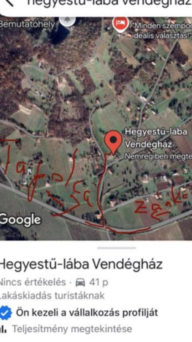 Holiday home Hegyestu-laba Vendeghaz